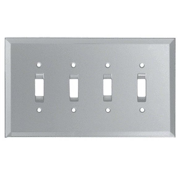 CRL GMP11C Clear Quad Toggle Glass Mirror Plate
