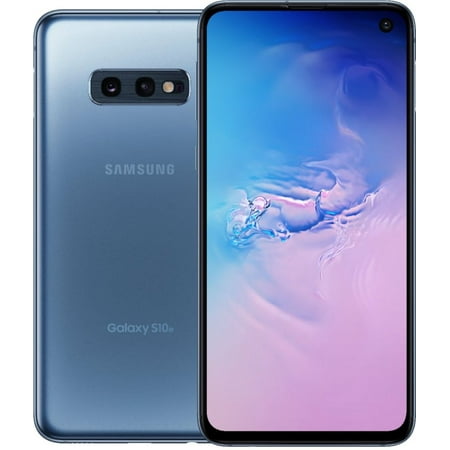 Samsung Galaxy S10e - 4G smartphone - RAM 6 GB / Internal Memory 128 GB - microSD slot - OLED display - 5.8" - 2280 x 1080 pixels - 2x rear cameras 12 MP, 16 MP - front camera 10 MP - prism blue