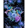 thumbnail image 1 of Diamante Taladro Flor Colibrí 5D Kits de pintura de bricolaje Decoración redonda completa (A5924) Hugtrwg Para estrenar, 1 of 9