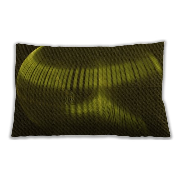Ahgly Company Outdoor Rectangular Contemporary Lumbar Throw Pillow, 13 inch by 19 inch