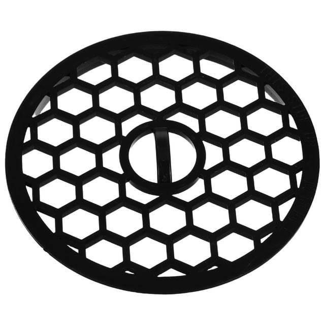CIMAXIC Black Plastic Rv Floor Drain Filter Screen High Efficiency Debris Filter for Campers Bathrooms Toilets