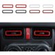 thumbnail image 4 of Pegatinas interiores para consola central de automóvil, salida de ventilación del aire acondicionado, embellecedor para Jimny 2019 2020 2021 B, 4 of 5