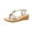 Beige, variant on Summer Sandals for Women 2025 Boho Wedge Open Toe Elastic Strap Thong Sandals Summer Casual Women Beach Fashion Shoes