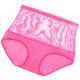 thumbnail image 4 of 1 Uds nueva ropa interior sin costuras de malla de encaje a la moda de cintura alta para mujer Sandía roja Salvador Calzoncillos, 4 of 10