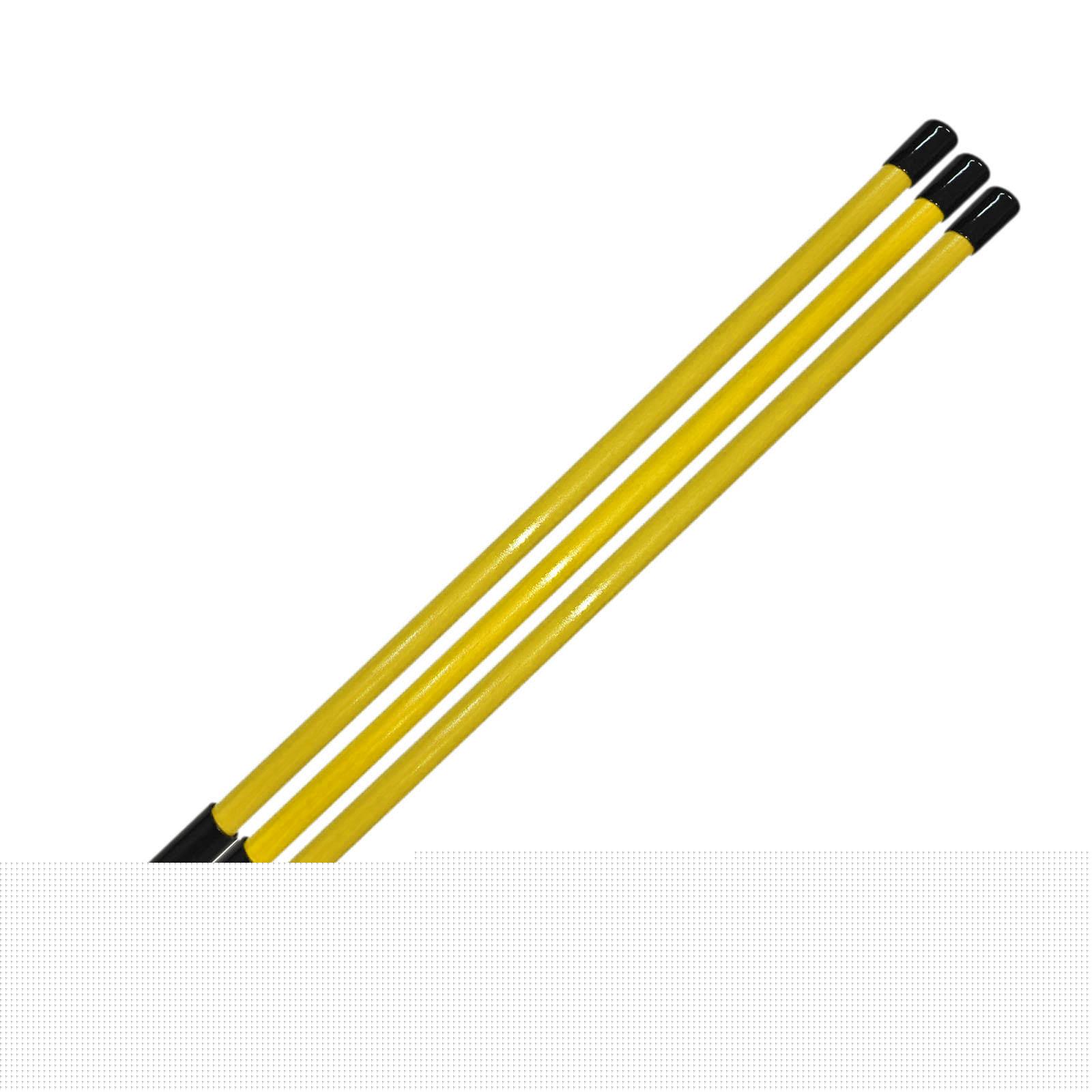 thumbnail image 2 of Siruishop 3Pcs Golf Alignment Rods Auxiliary Exerciser Versatile Training Aid 27cm Posture yellow, 2 of 8