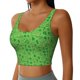 thumbnail image 2 of Fotbe St Patrick's Day Sujetador Deportivo Largo sin Aros para Mujer con Almohadillas y Soporte Medio, Transpirable y Absorbente, Camiseta Tipo Chaleco o Tank Top-Small, 2 of 8
