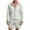 Green, variant on Bpyeka Men's Casual Two-Piece Matching Set, Hooded Zip-Up Long Sleeve Tops & Drawstring Waist Shorts, Quick Dry Breathable Outfit for Sports, XS-3XL