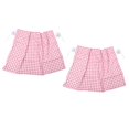 thumbnail image 1 of Side Car Window Shade, Portable Removable  2pcs Car Curtain With 4 Suction Cups For Van For Car Pink Grid, 1 of 8