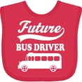 thumbnail image 3 of Inktastic Future Bus Driver Shirt Childs Occupation Boys or Girls Baby Bib, 3 of 4