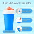 thumbnail image 3 of Slush Ice Maker - Slushy Maker, Frozen Magic Smoothie Cup, Slushy Maker Mug, Slushy Maker Mug for Refreshing, Ice Maker Alternative, 3 of 5