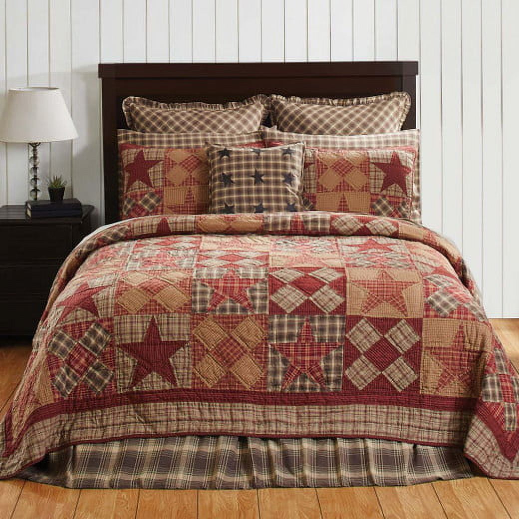 VHC Brands Dawson Star 29398 Quilt, King