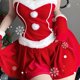 thumbnail image 1 of EZLIFE Vestidos de Navidad para mujer, moda, cálidos, estilo halter, trajes, V5D7, 1 of 7