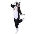 thumbnail image 2 of Costume de Chat Noir TG Pyjama Grenouillère, 2 of 5