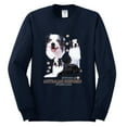 thumbnail image 2 of If It's Not an Australian Shepherd It's Just a Dog Gift | Mens Dog Lover Long Sleeve T-Shirt, Navy, 2XL, 2 of 3