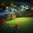 thumbnail image 6 of Suncoda Solar Garden Lights, Solar Flowers Outdoor Waterproof, Peony Flowers Decorative Lights LED Landscapes Stake Lights Auto On/Off, Artificial Flowers for Outdoors Home Party Decor, 6 of 6