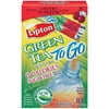 Lipton Beverage: Green Tea to Go Cherry Blossom Sugar Free 10 Ct Iced Tea Mix, .5 oz