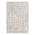 thumbnail image 2 of Unique Loom Hermitage Collection Area Rug - Armor (7' x 10' Rectangle White Bone/Beige), 2 of 6