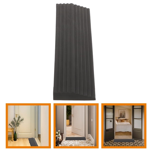 STRANDCHIC 2pcs Plastic Ramp Mat For Durable Non Slip Indoor Ramp Pads For Doorways And Steps Easy To Clean