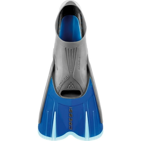 UPC: 0843607515948 | Cressi Agua Short Fins (Blue/Azure  EU 39/40 | US Man 7/8 | US Lady 8/9)