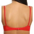 thumbnail image 4 of Women's Timpa 16449 Alice Lace Underwire Demi Bra (Neon Pink 34A), 4 of 4