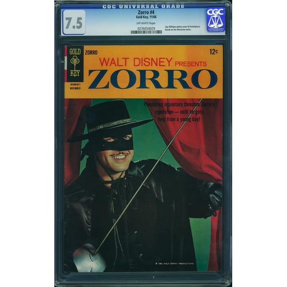 Zorro #4 - CGC 7.5 Comic Book