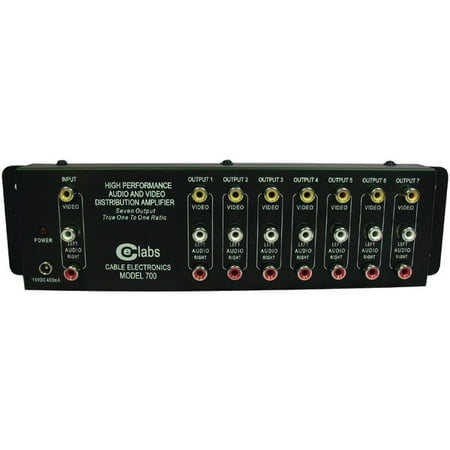 Ce LabsÂ® Prograde Composite A/v Distribution Amp (7 Output)