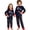 Navy Merry Christmas, variant on WIBACKER Kids Christmas Santa Claus Pajamas Long Sleeve Holiday Pjs Set Toddler Boys Girls Xmas Jammies 2-14 Years