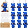 thumbnail image 1 of 10 mini ositos de peluche para baby shower, pequeños osos de peluche a granel, mini osos de peluche de 4,7 pulgadas con etiquetas de agradecimiento y bolsas de organza, recuerdos de fiesta, 1 of 7