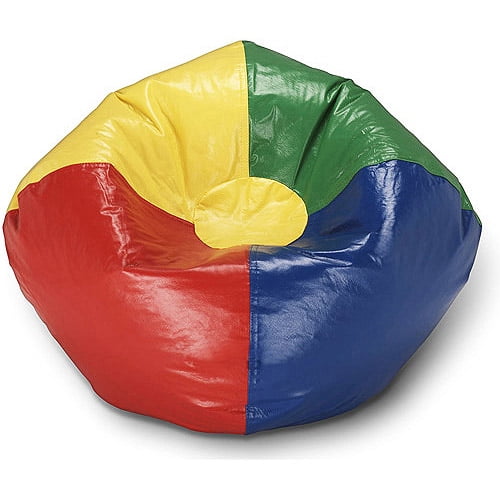 Ace Bayou Multi Primary Matte Vinyl Bean Bag, 98"