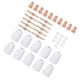 thumbnail image 3 of 40 piezas de consumibles para cortadora de plasma, copa protectora, electrodos, puntas de anillo, accesorios duraderos para cortadora de plasma, 3 of 15