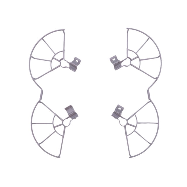 Inteprter Juego de protectores de hélice anticolisión Kit de anillos de hélices ligeras accesorios de repuesto para Mini 3 Pro Accesorios para drones aéreos