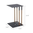 thumbnail image 7 of Yamazaki Home C Side Table, Black, Steel, Supports 11 pounds, 7 of 7
