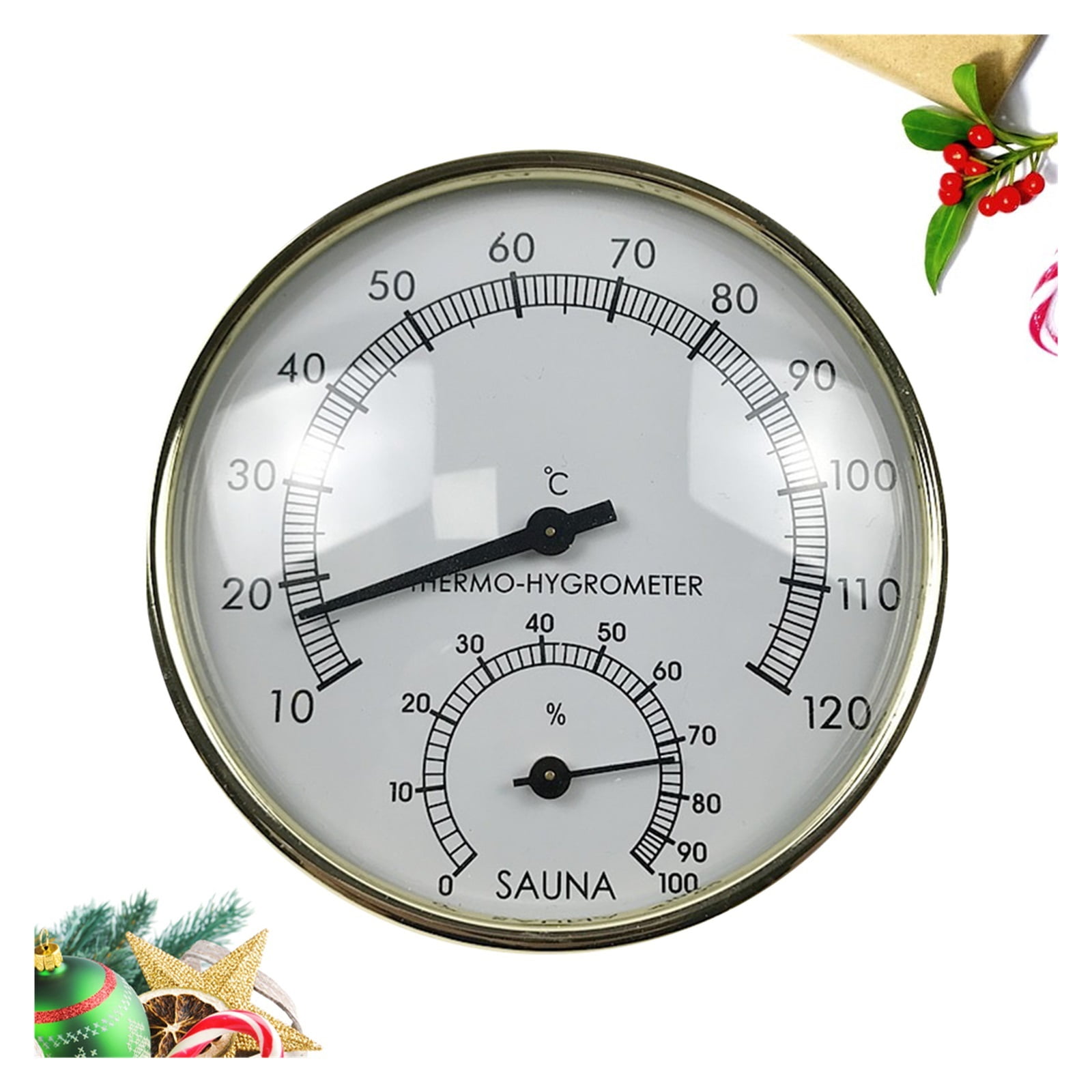 Precision Sensor Pointer Hygrothermograph Multiple Use Thermometer Hygrometer for Sauna ,Fast Response