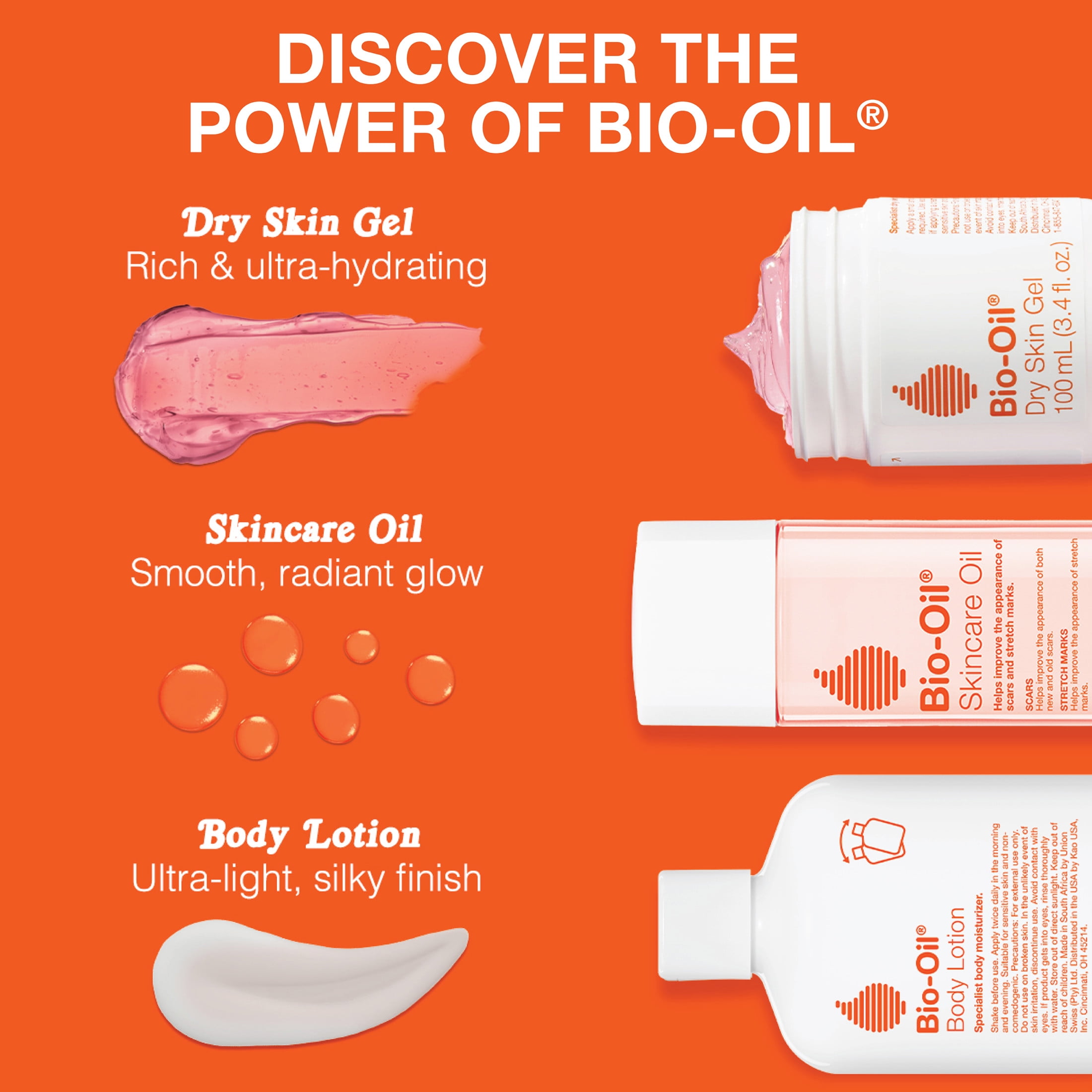 Bio-Oil Skincare Body Oil for Scars and Stretch Marks, Serum Hydrates Skin, 0.85 fl oz