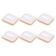 thumbnail image 3 of 6 esponjas de maquillaje en polvo para base y corrector, pequeña esponja de maquillaje para cara seca, húmeda, de doble uso, esponjas cosméticas en polvo rectangulares, 3 of 6