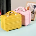 thumbnail image 4 of Travel Hand Luggage Cosmetic Case Small Makeup Carrying Pouch Mini Suitcase, 4 of 19