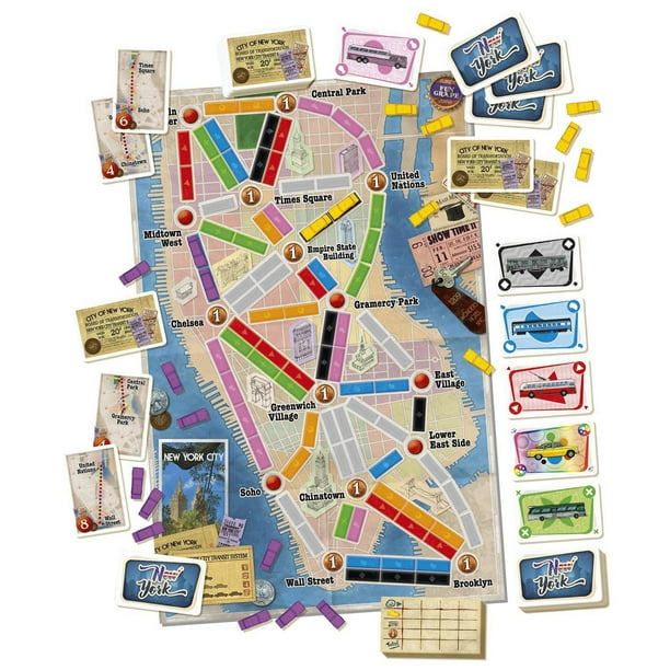 TICKET TO RIDE - EXPRESS: NEW YORK 1960 - Walmart.ca