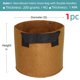thumbnail image 1 of RBCFHl 1-20Gallon 15 Colors Garden Grow Bag w/ Handles Indoor Outdoor Fabric Aeration Plant Pot Container Flower Vegetable Pouch10Gallon (D40xH30cm) He Qiyong unisex, 1 of 2