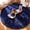 Blue, variant on Sanmadrola Super Soft Fluffy Indoor Area Rugs 4x4 Feet, Fuzzy Rugs for Bedroom Living Room, Shaggy for Nursery Baby Room Kids Rugs, Furry Rug Shag Carpet for Boys Girls Dorm Room