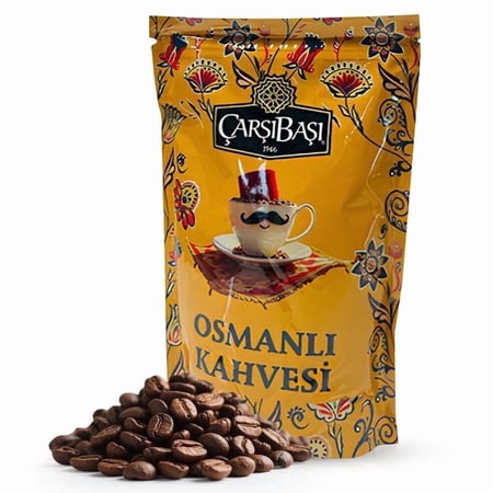 Makro Food Osmanli Turkish Coffee – Traditional Ottoman Blend Roasted Ground Coffee – Rich Aroma & Authentic Flavor – Since 1946 – 200g (7.05 oz)