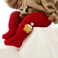 thumbnail image 2 of SUNSIOM Fille Automne Hiver Élan Père Noël Décoré Collants Bas, 2 of 8
