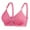 Watermelon Red, variant on VerPetridure Bras for Women Plus Size Woman's Solid Color Comfortable Hollow Out Perspective Bra Underwear No Rims