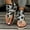 White, variant on Bathroom Sandals Women Summer Shoes Cow Leopard Print Clip-Toe Shoes Zipper Comfy Flats Casual Beach Sandals