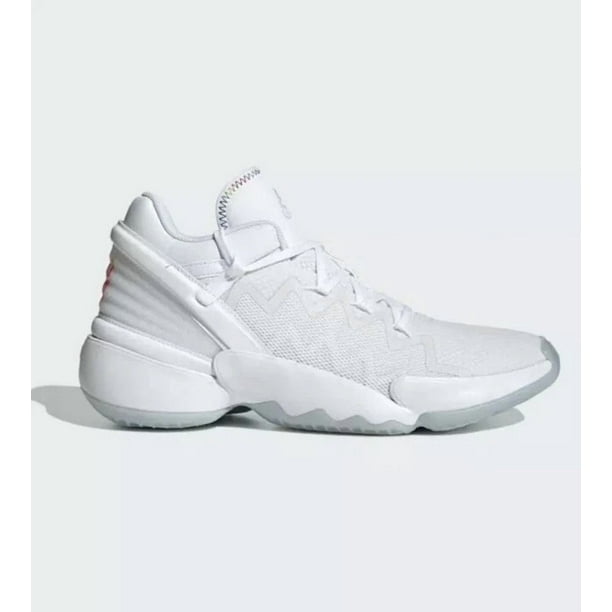 Size 9.5 Men Adi - das D.O.N. Issue #2 Basketball Shoes FZ1395 100 White