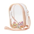 thumbnail image 3 of Bolsa transparente para exhibir figuras, 15 cm, bolsa de algodón para muñecas, PVC, a prueba de polvo, transparente, linda bolsa para muñecas, pequeña, 3 of 7