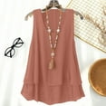 thumbnail image 2 of Womens Sleeveless Summer Tops T Shirts Business Casual Dressy Spring Fashion Outfits Cute Trendy Clothes 2026, 2 of 7