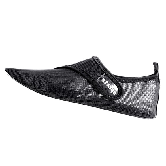 WRISTBIQUE Water Sock Shoes Black Breathable Soft Sole Non Slip for Comfortable Water and Land Wear