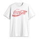 thumbnail image 1 of Camiseta Coca-Cola de los 80, manga corta, blanca, talla S, 1 of 3