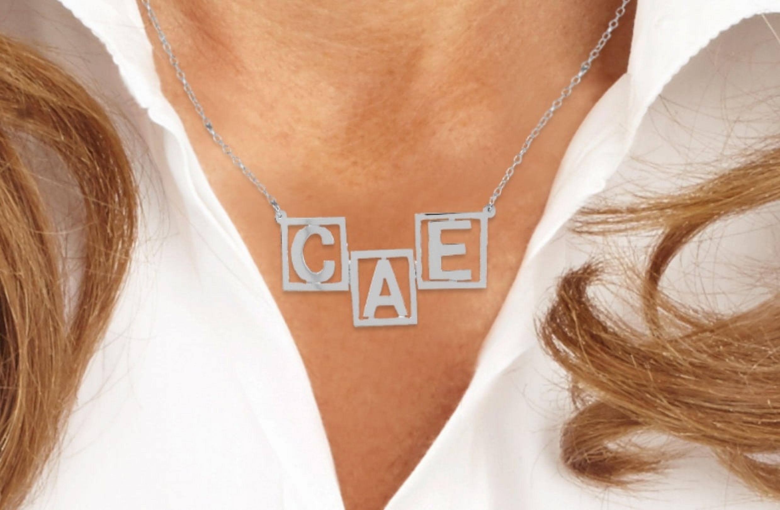 Personalized Family Initials Necklace