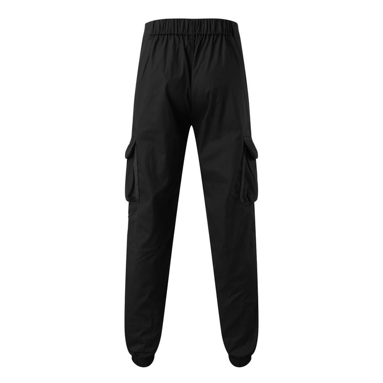 Black joggers discount with belt loops